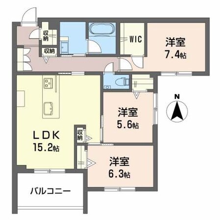 ヴィステリオ　プレミアの物件間取画像